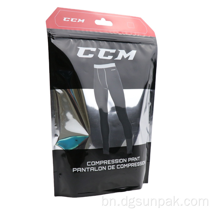 স্ট্যান্ড আপ পাউচ ব্যাম্বু গল্ফ টিস প্যাকেজিং ব্যাগ